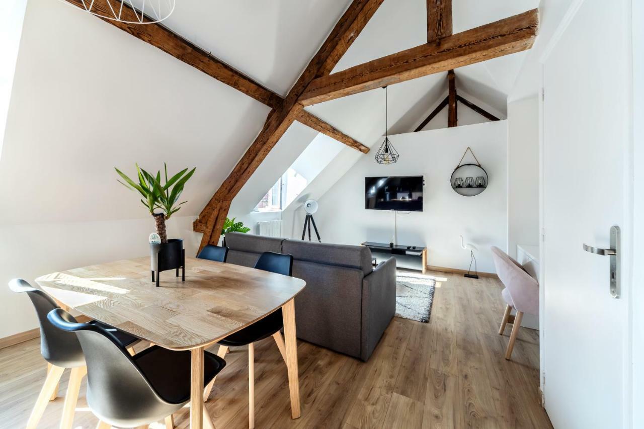 Appartement cosy*** Centre historique Dieppe - rue piétonne à 200m de la plage Esterno foto