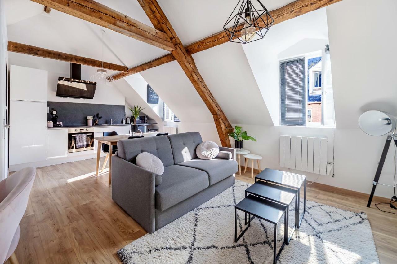 Appartement cosy*** Centre historique Dieppe - rue piétonne à 200m de la plage Esterno foto
