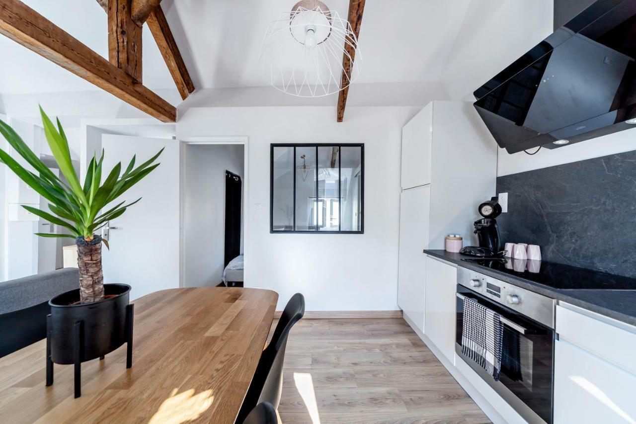 Appartement cosy*** Centre historique Dieppe - rue piétonne à 200m de la plage Esterno foto