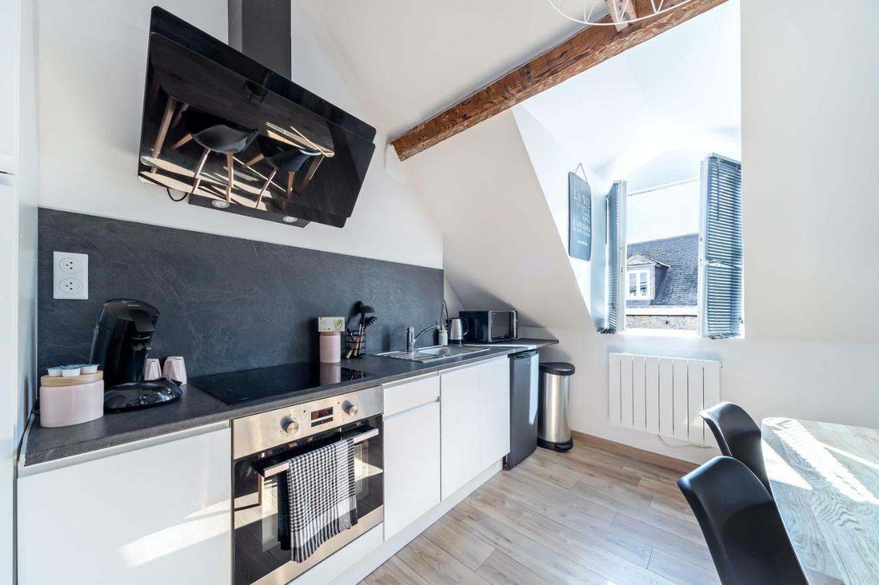 Appartement cosy*** Centre historique Dieppe - rue piétonne à 200m de la plage Esterno foto