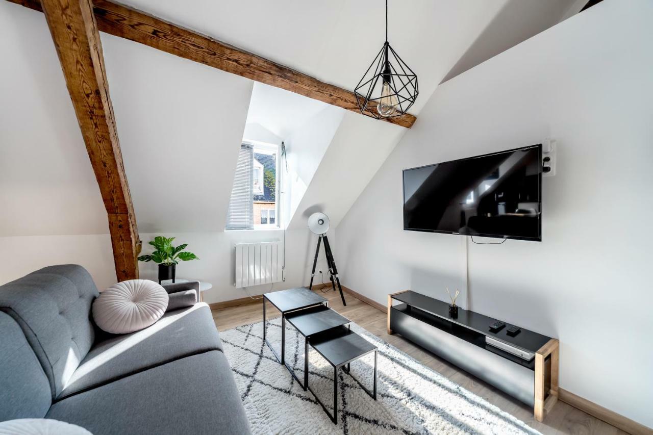 Appartement cosy*** Centre historique Dieppe - rue piétonne à 200m de la plage Esterno foto
